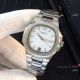 Fake Patek Philippe Nautilus QUARTZ Watches SS Black Face (9)_th.jpg